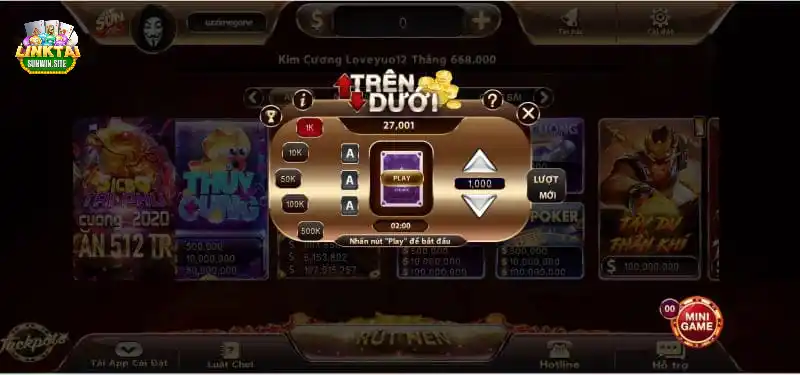 Game trên dưới của Sunwin phụ thuộc 80% vào may mắn