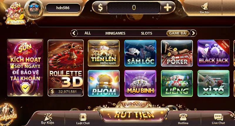 Chọn game tiến lên miền nam đếm lá