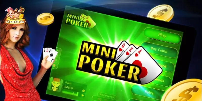 Game mini poker được nhiều người yêu thích và tham gia